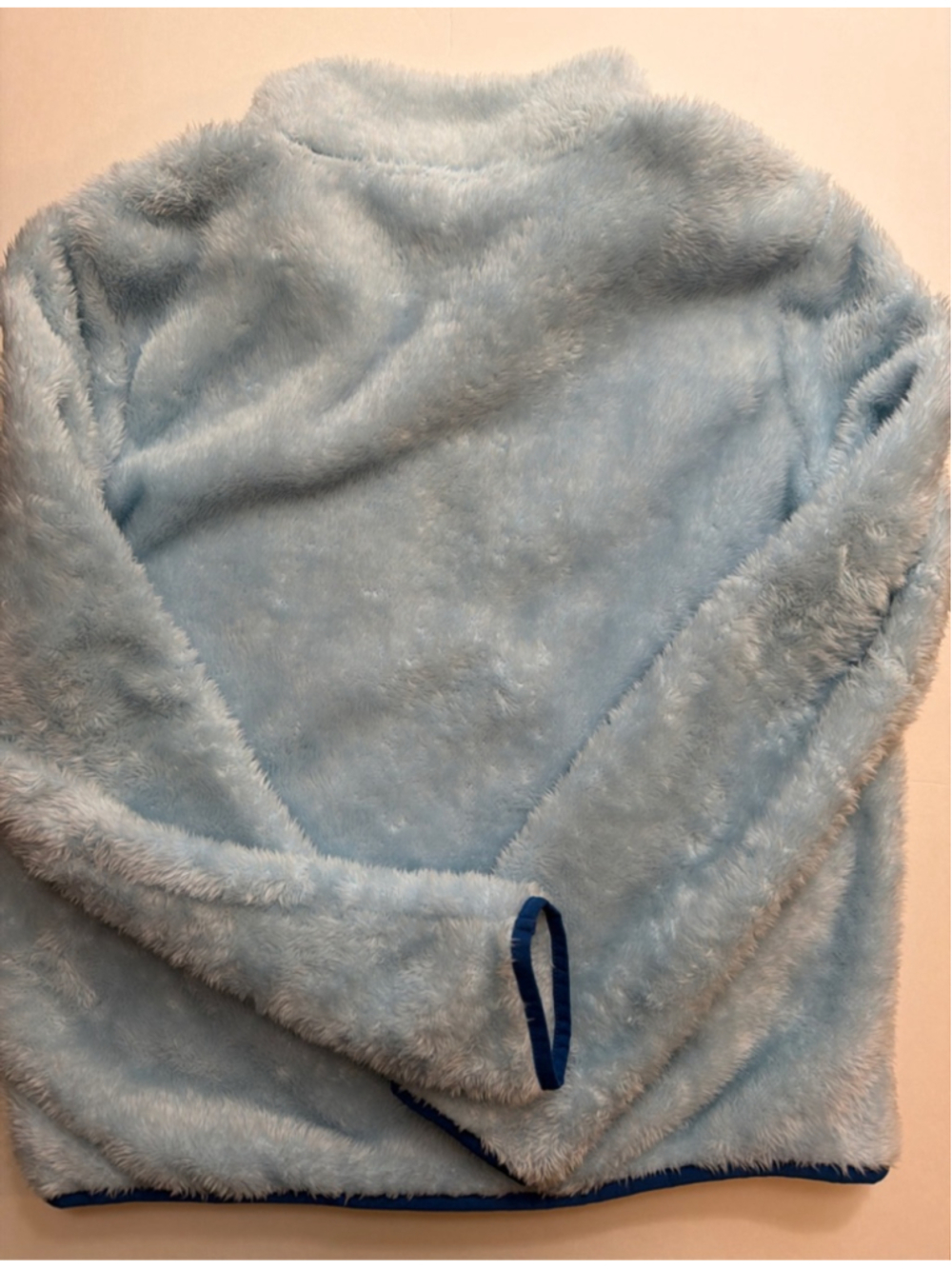 Lilly Pulitzer Fuzzy Sherpa Quarter Zip Teddy Fleece Women’s Medium Soft Cozy - Picture 5 of 6